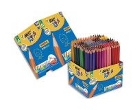 Crayon couleur bic kids evolution corps hexagonal     mine tres solide maxi         classpack 288un