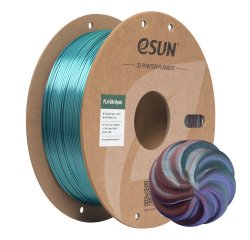 eSUN EPLA-SILK MYSTIC 1,75mm KUPF LILA GRN 1kg Polymilchsäure (PLA) Grün, Kupfer, Violett