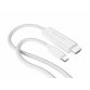 HYPER HD6007WHGL cable HDMI 2,5 m USB-C HDMI tipo A (Estándar) Blanco