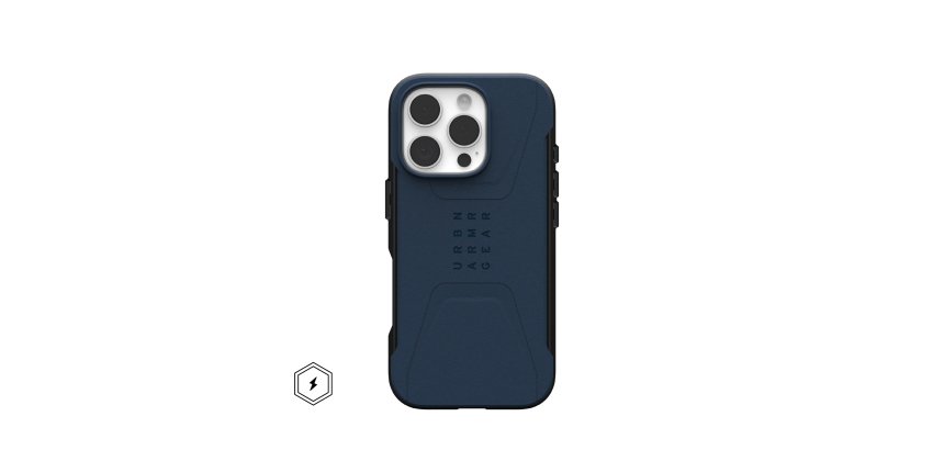 Urban Armor Gear Civilian funda para teléfono móvil 16 cm (6.3") Marina
