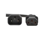 Eaton P004-P5M-EU câble électrique Noir 0,5 m IEC C13 IEC C14