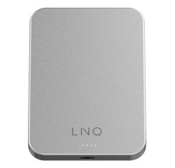 LINQ LQWP052 batería externa 5000 mAh Cargador inalámbrico Plata