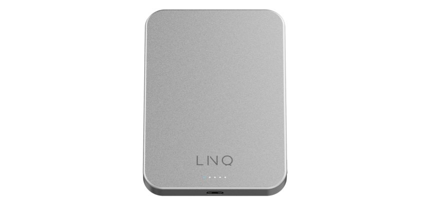 LINQ LQWP052 banque d'alimentation électrique 5000 mAh Recharge sans fil Argent