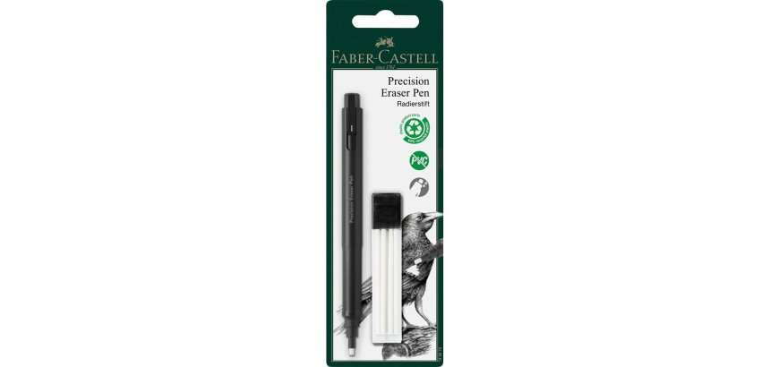 Faber-Castell Precision Pen eraser Plastic Black 1 pc(s)