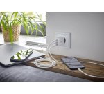 Intenso POWER ADAPTER 1XUSB-A/2XUSB-C/7806512 Universale Bianco AC Ricarica rapida Interno