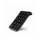 Urban Factory BNK05UF clavier numérique Universel Bluetooth Noir