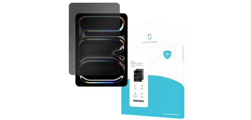 Just in Case 8331984 protection d'écran de tablette Protection de l'écran contre les regards indiscrets Apple 1 pièce(s)