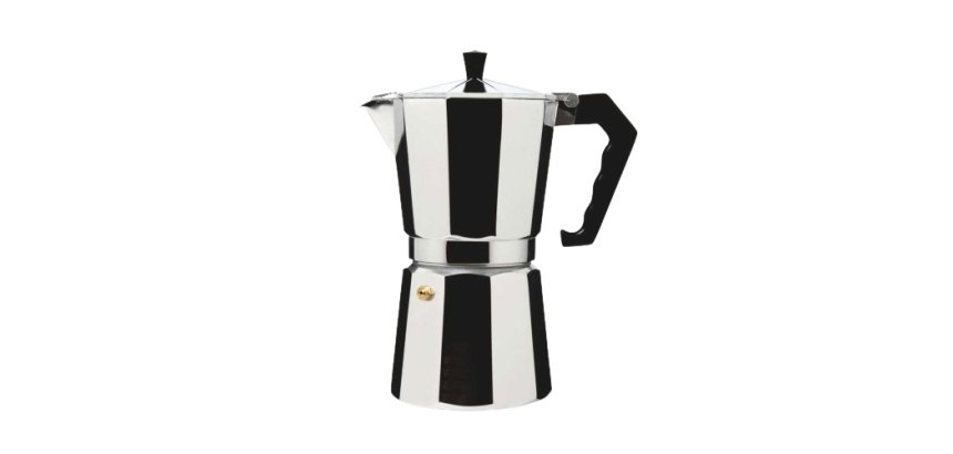Haeger CP-06A.007A cafetera manual Cafetera italiana Metálico