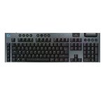 Logitech G G915 X LIGHTSPEED clavier Gaming USB + RF Wireless + Bluetooth AZERTY Français Noir