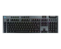 Logitech G G915 X LIGHTSPEED clavier Gaming USB + RF Wireless + Bluetooth AZERTY Français Noir