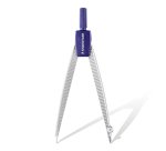 Compas staedtler 550 50 branche pointe sèche interchangeable réglette graduée mines 2mm étui rigide