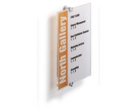 Durable Crystal Sign A4 Transparent