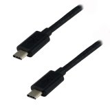 MCL USB 3.1 Type-C 1 m câble USB USB 3.2 Gen 2x2 USB C Noir
