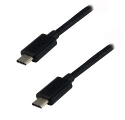 MCL USB 3.1 Type-C 1 m câble USB USB 3.2 Gen 2x2 USB C Noir