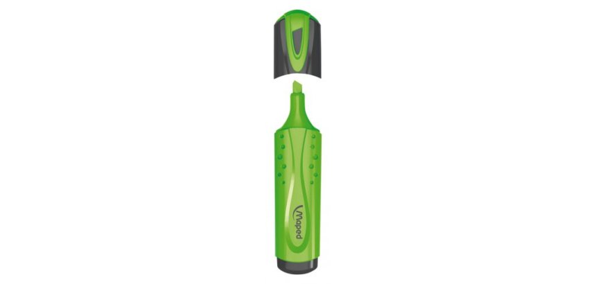 Surligneur fluo pep's classic maped coloris vert