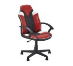 X Rocker 5120101 Videospielsitz Gaming-Stuhl Sessel mit gepolstertem Sitz Schwarz, Rot, Weiß