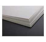 Carton Gris 2,5mm 10F 50x65cm 1625g - Gris