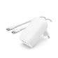 Belkin BoostCharge Ordinateur portable, Smartphone, Universel Blanc Secteur Charge rapide Intérieure