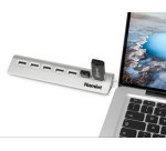 Hamlet XHUB7020AL interface hub USB 2.0 480 Mbit/s Aluminium