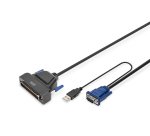 Digitus Modular KVM switch, single port