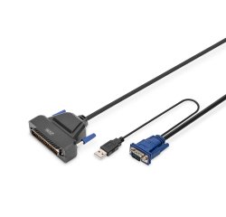 Digitus Modular KVM switch, single port