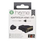 Adaptateur bi-directionnel t'nb hdmi-dvi prise en charge de la resolution jusqu'a      1080p full hd coloris noir