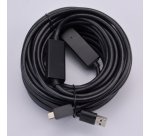 MCL MC923-1C/AM/A-10M câble USB USB 3.2 Gen 1 (3.1 Gen 1) USB C USB A Noir