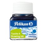 Encre de chine pelikan tire-lignes plumes dessinateur pinceaux couleur bleu cobalt flacon 10ml