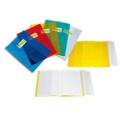 SEI Rota Cover Maxi T F cartellina con fermafoglio Cloruro di polivinile (PVC) Translucent, Bianco