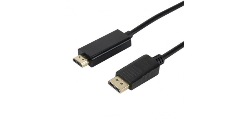 DCU Advance Tecnologic 30501701 câble vidéo et adaptateur 1 m DisplayPort HDMI Type A (Standard) Noir