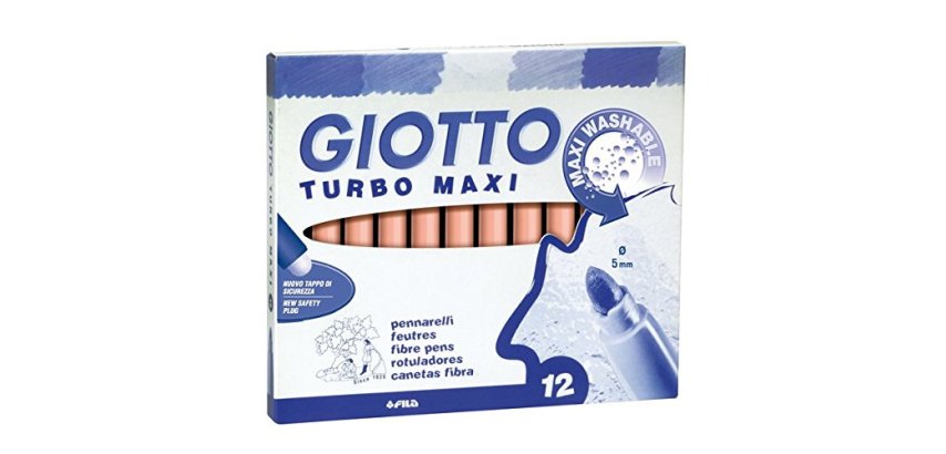 Giotto Turbo Maxi felt pen Bold Pink 12 pc(s)