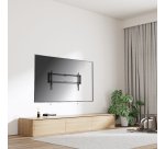 VALUE 17.99.1224 Supporto TV a parete 2,29 m (90") Nero