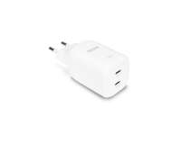 DICOTA D32186 chargeur d'appareils mobiles Ordinateur portable, Smartphone, Tablette Blanc Secteur Charge rapide Intérieure