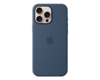 Apple Funda de silicona con MagSafe para el iPhone 16 Pro Max - Azul denim