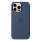 Apple Coque en silicone avec MagSafe pour iPhone 16 Pro Max - Denim