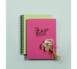 1/2 Zap Book carnet collé 80F A5 80g - Aléatoire
