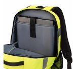 DICOTA P20471-17 sac à dos Noir, Gris, Jaune Polyéthylène téréphtalate recyclé (rPET)