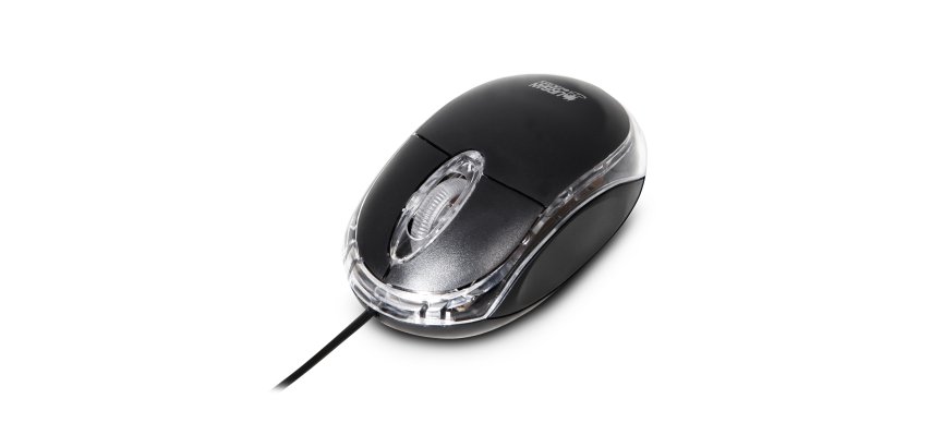 Urban Factory BDM02UF souris Ambidextre USB Type-A Optique 800 DPI
