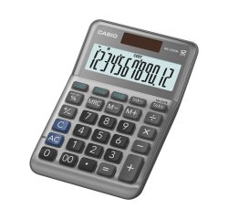 Calcolatrice da tavolo MS-120FM - 12 cifre - grigio - Casio