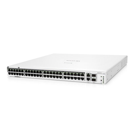HPE Aruba Networking Aruba Instant On 1960 48G 40p Class4 8p Class6 PoE 2XGT 2SFP+ 600W Géré L2+ Gigabit Ethernet (10/100/1000) Connexion Ethernet, supportant l'alimentation via ce port (PoE) 1U Blanc