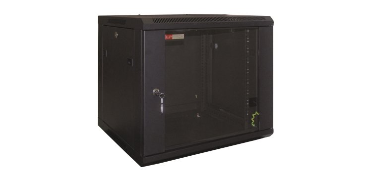 WP WPN-RWB-12605-B rack 12U Da parete Nero