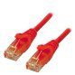 MCL Cable Ethernet RJ45 Cat6 3.0 m Red câble de réseau Rouge 3 m U/UTP (UTP)