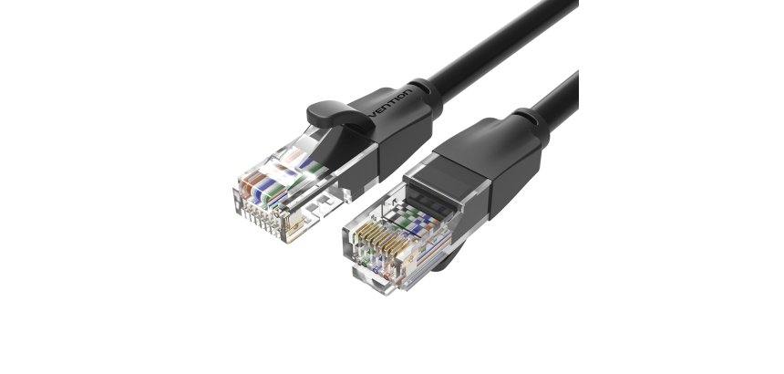 Vention Cable de Red RJ45 UTP IBEBG Cat.6/ 1.5m/ Negro