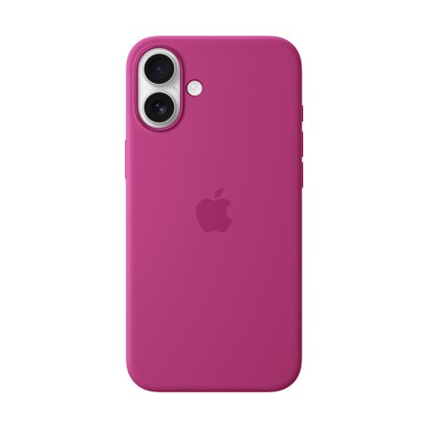 Apple Funda de silicona con MagSafe para el iPhone 16 Plus - Fucsia