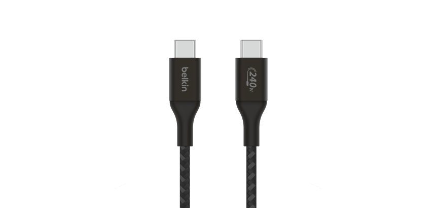 Belkin CAB015bt2MBK cable USB USB 2.0 2 m USB C 240 W Negro