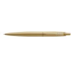 Stylo-bille parker jotter xl monochrome pointe moyenne     encre bleue avec coffret      cadeau coloris or