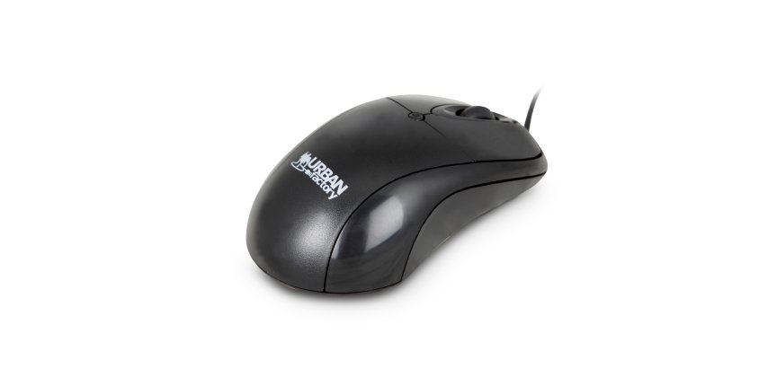 Urban Factory Big Crazy Mouse souris Bureau Ambidextre USB Type-A Optique 800 DPI