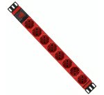 WP WPN-PDU-G01-08/R unità di distribuzione dell'energia (PDU) 8 presa(e) AC 1U Rosso