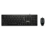 Hamlet KU200 tastiera Mouse incluso Casa USB Italiano Nero
