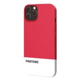 Pantone PT-PC1008R1 custodia per cellulare 15,5 cm (6.1") Cover Rosso, Bianco